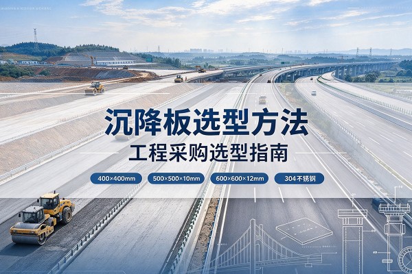 渌口沉降板选择方法