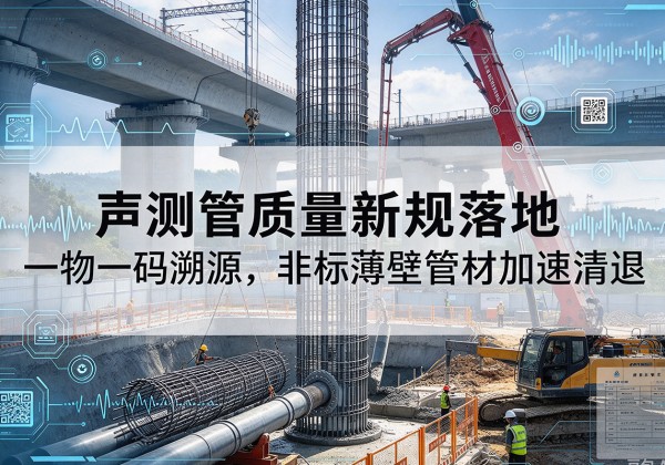 渌口声测管质量新规落地，一物一码溯源，非标薄壁管材加速清退